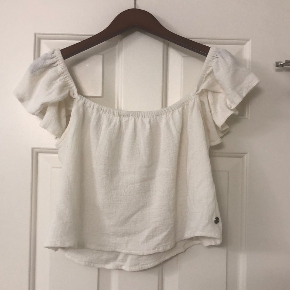 Roxy White Top Size Medium
